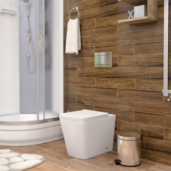 Унитаз приставной Maretti Umbria безободковый с микролифтом, UM10PRBM39-844, белый. Фото 4