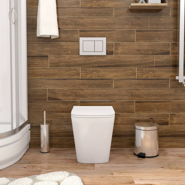 Унитаз приставной Maretti Umbria безободковый с микролифтом, UM10PRBM39-844, белый. Фото 5