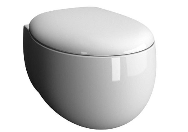 Унитаз Vitra Memoria 5885B403-0101 подвесной, безободковый, белый глянец. Фото 1