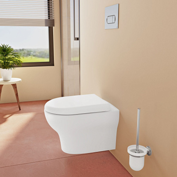 Унитаз Vitra Zentrum Round 7786B003-0075, подвесной, безободковый. Фото 2