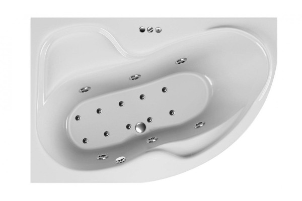 Ванна акриловая левосторонняя Relisan ADARA Гл000013731, 170x100. Фото 5