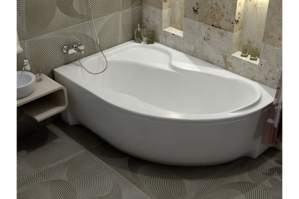 Ванна акриловая левосторонняя Relisan ADARA Гл000013733, 160x100. Фото 6