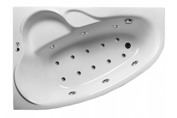 Ванна акриловая левосторонняя Relisan ARIADNA Гл000000537, 170x110. Фото 7