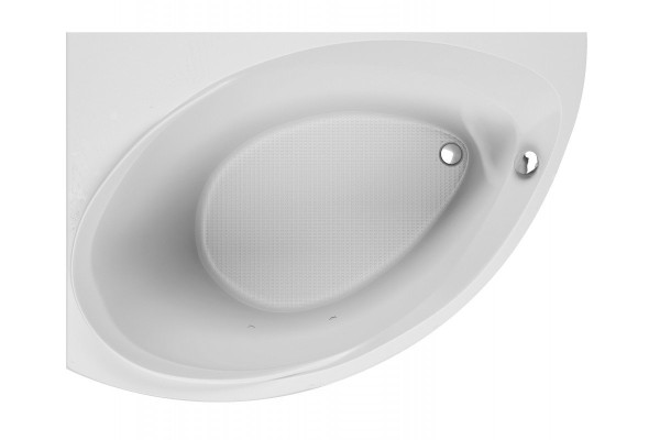 Ванна акриловая левосторонняя Relisan EcoPlus Ибица ППУ Гл000023027, 170x120. Фото 1