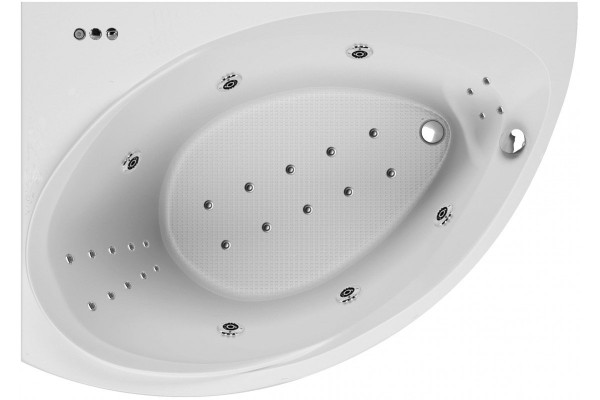 Ванна акриловая левосторонняя Relisan EcoPlus Ибица ППУ Гл000023027, 170x120. Фото 3