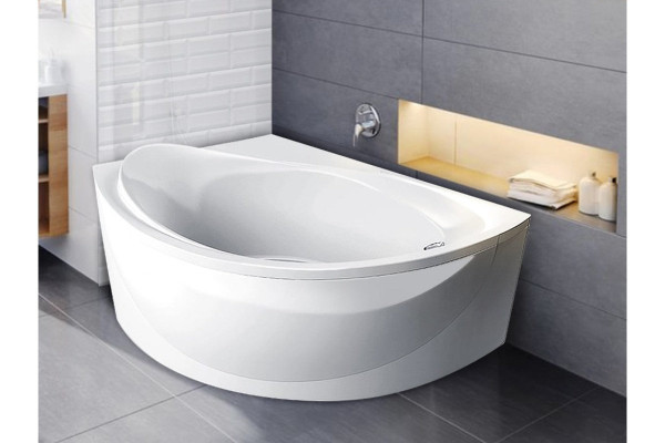 Ванна акриловая левосторонняя Relisan EcoPlus Ибица ППУ Гл000023027, 170x120. Фото 5