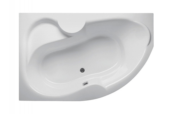 Ванна акриловая левосторонняя Vayer Azalia Гл000006726, 160x105. Фото 1
