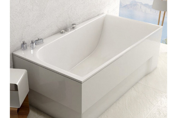 Ванна акриловая левосторонняя Vayer BOOMERANG Гл000010188, 180x80. Фото 6