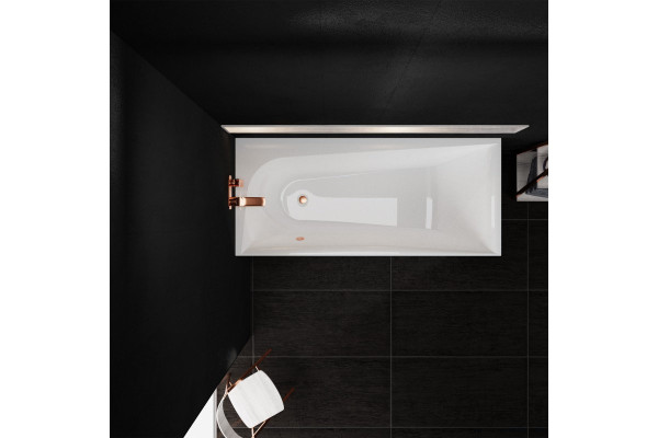 Ванна акриловая левосторонняя Vayer BOOMERANG Гл000010188, 180x80. Фото 7