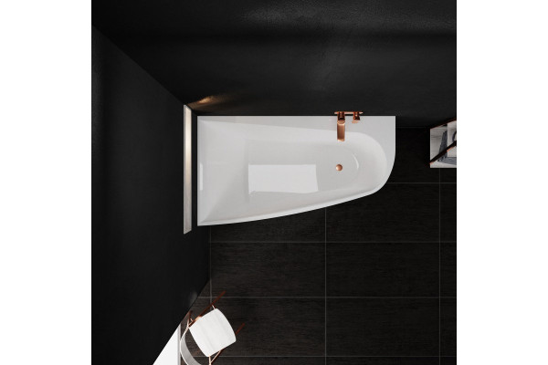 Ванна акриловая левосторонняя Vayer BOOMERANG Гл000010850, 150x90. Фото 8