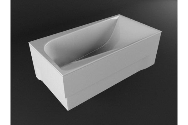 Ванна акриловая левосторонняя Vayer BOOMERANG Гл000010853, 190x90. Фото 3
