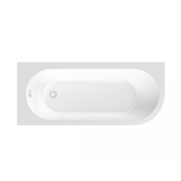 Ванна акриловая левосторонняя Vayer Irena Гл000026131, 170х72. Фото 1