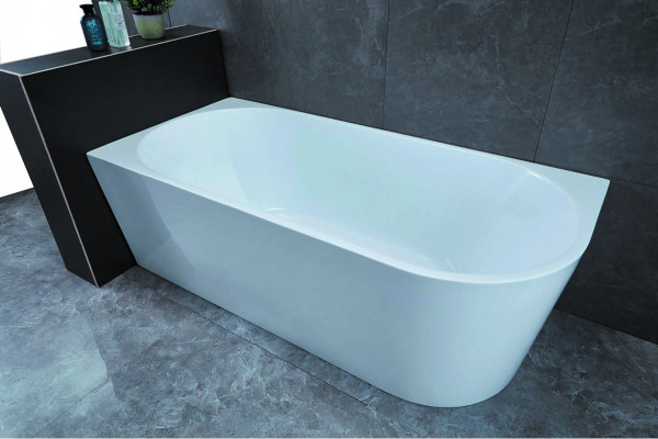 Ванна акриловая левосторонняя Vayer Irena Гл000026131, 170х72. Фото 4