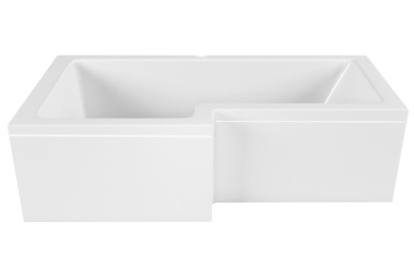 Ванна акриловая левосторонняя Vayer Options Гл000023294, 165x85. Фото 5