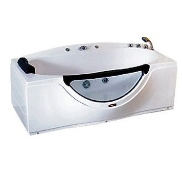 Ванна акриловая Loranto 1680*900*680 без г/м (в разборе,смеситель,сифон,подголовник,душ лейка и каскадник) (CS-832 R). Фото 1