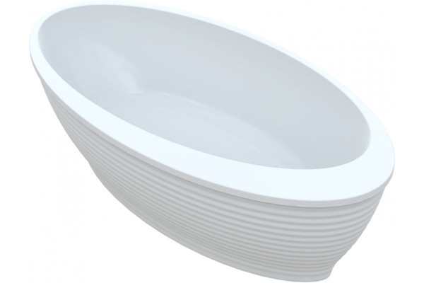 Ванна акриловая отдельностоящая Vayer BOOMERANG Гл000010198, 194x100. Фото 7