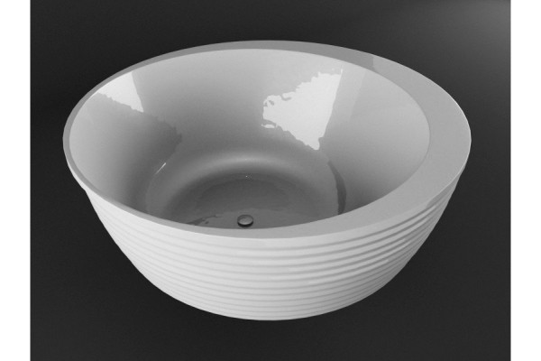 Ванна акриловая отдельностоящая Vayer BOOMERANG Гл000010534, 160x160. Фото 4