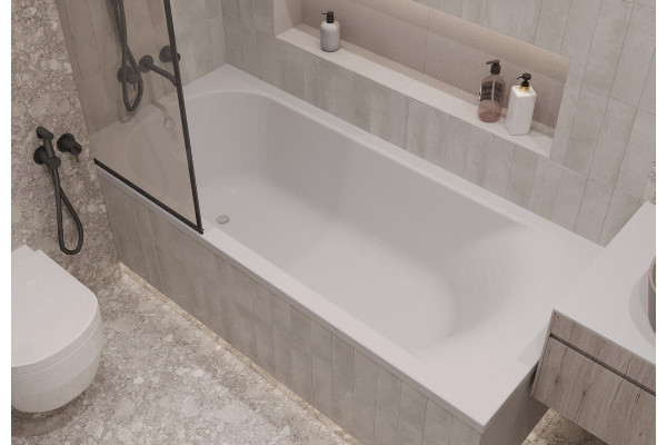 Ванна акриловая (ППУ) Relisan EcoPlus Селена Гл000025995, 170x70. Фото 5