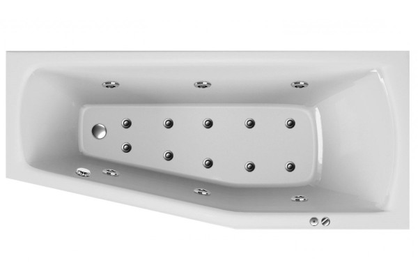 Ванна акриловая правосторонняя Relisan AQUARIUS Гл000023278, 170x70. Фото 4