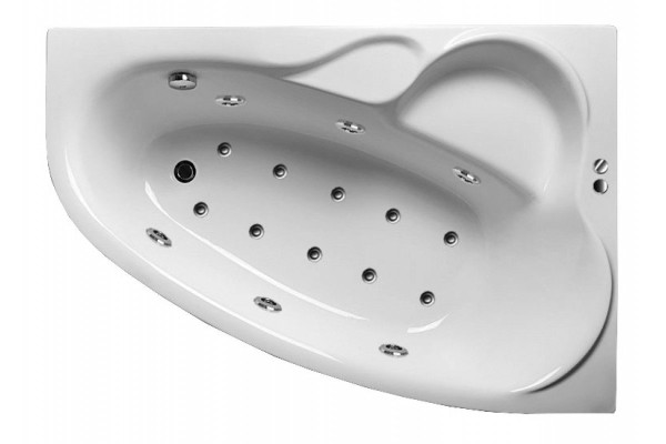 Ванна акриловая правосторонняя Relisan ARIADNA Гл000000536, 160x105. Фото 7