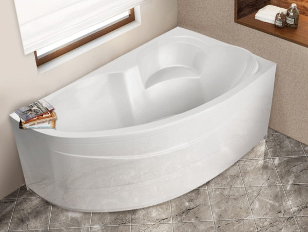 Ванна акриловая правосторонняя Relisan EcoPlus Эльба Гл000023039, 170х100. Фото 4