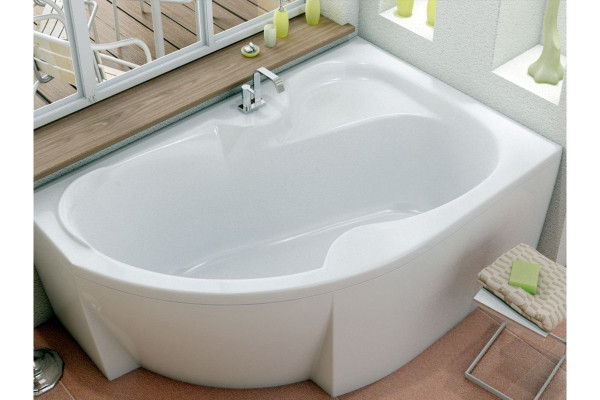 Ванна акриловая правосторонняя Vayer Azalia Гл000006725, 150x105. Фото 4