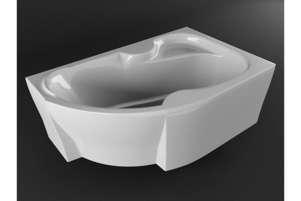 Ванна акриловая правосторонняя Vayer Azalia Гл000006729, 170x105. Фото 5