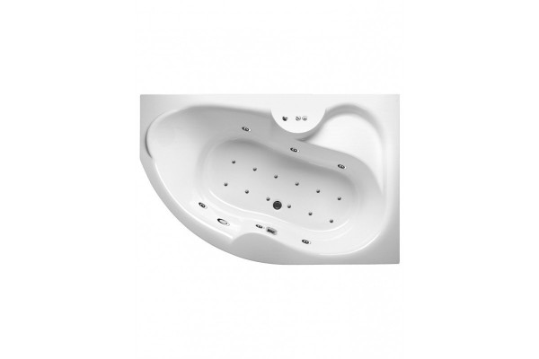 Ванна акриловая правосторонняя Vayer Azalia Гл000006729, 170x105. Фото 6