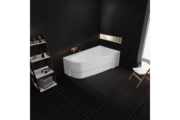 Ванна акриловая правосторонняя Vayer BOOMERANG Гл000009591, 170x90. Фото 7