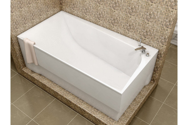 Ванна акриловая правосторонняя Vayer BOOMERANG Гл000010523, 180x80. Фото 5
