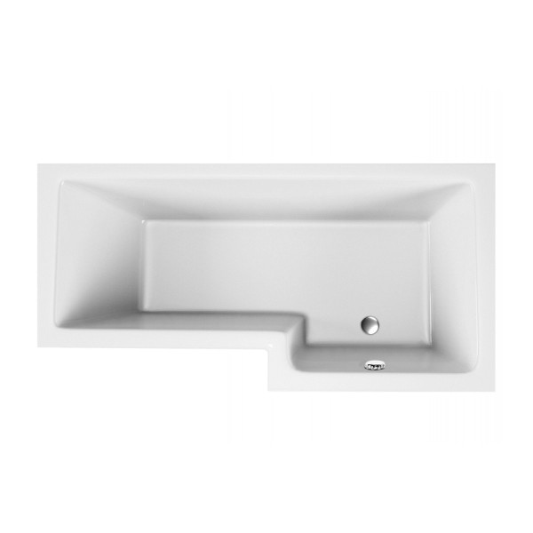 Ванна акриловая правосторонняя Vayer Options Гл000023295, 165x85. Фото 1