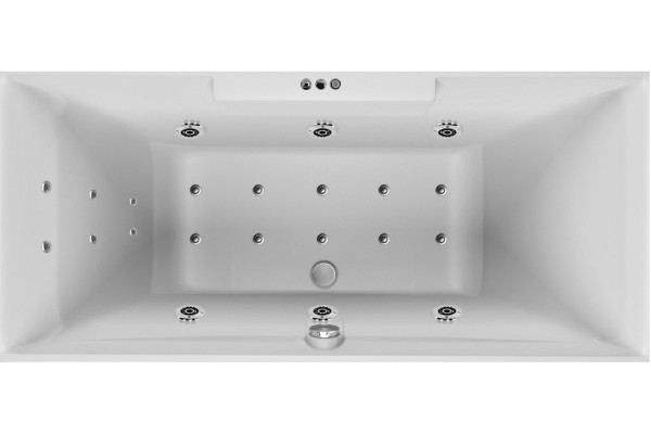 Ванна акриловая Relisan EcoPlus Дунай ППУ Гл000023025, 180x80. Фото 4