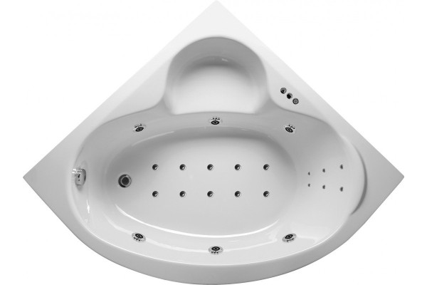 Ванна акриловая угловая Relisan POLINA Гл000001267, 120x120. Фото 4