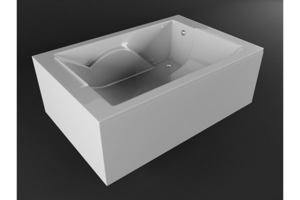 Ванна акриловая Vayer Coral Гл000006812, 180x120. Фото 5