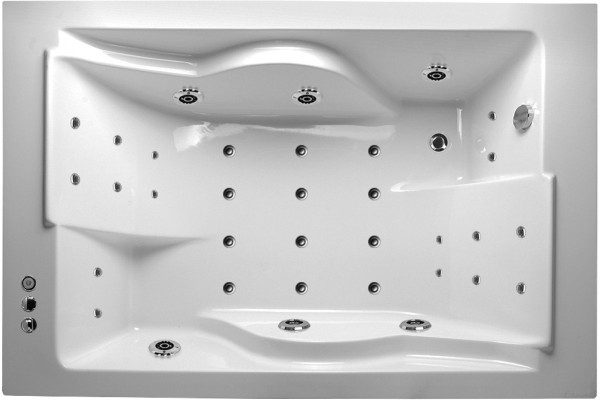 Ванна акриловая Vayer Coral Гл000006812, 180x120. Фото 6