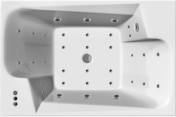 Ванна акриловая Vayer Ontario Гл000006815, 190x125. Фото 6