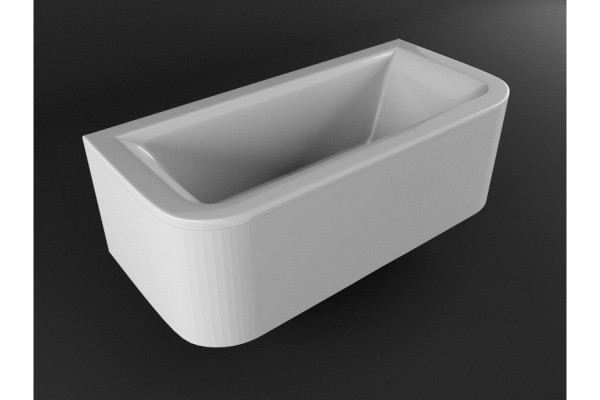Ванна акриловая Vayer Options BTW Гл000006810, 180x85. Фото 4