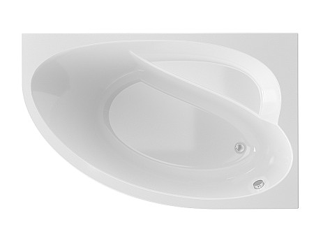 Ванна Alex Baitler NERO правая 160*100. Фото 1