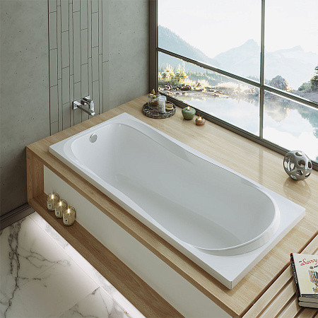 Ванна Alex Baitler SAIMA 160*70 пустая. Фото 3