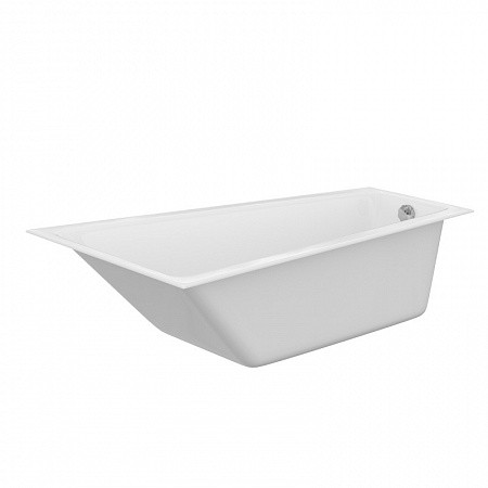 Ванна Cersanit асимметричная CREA 160x100 правая белый. Фото 1