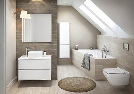 Ванна Cersanit прямоугольная CREA 170x75 белый. Фото 3