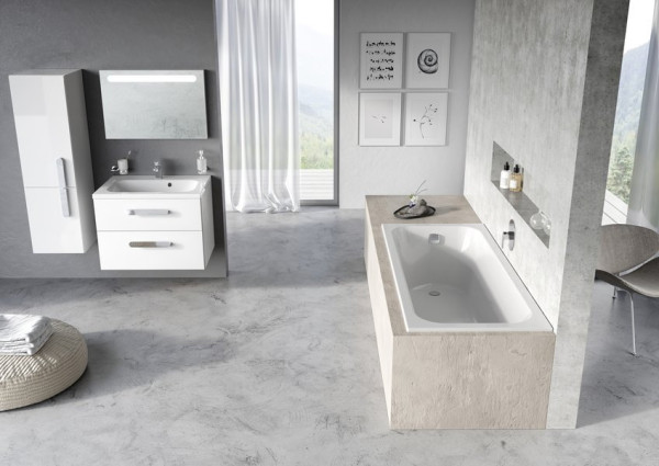 Ванна CHROME SLIM 170х75 белая. Фото 4