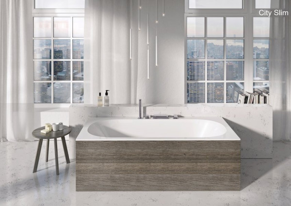 Ванна CITY SLIM 180х80 белая. Фото 3