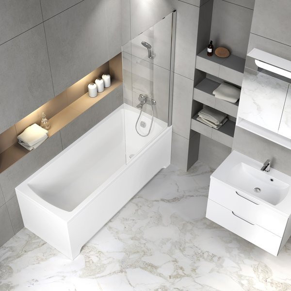 Ванна CLASSIC II 120x70 N белая. Фото 4