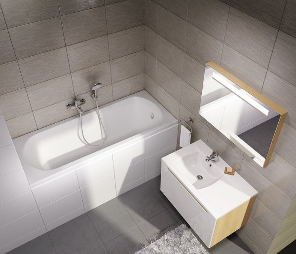 Ванна DOMINO PLUS 170х70 белая. Фото 4