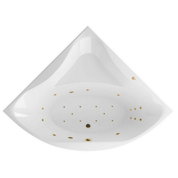 Ванна EXCELLENT Glamour 150x150 "ULTRA" (золото). Фото 1