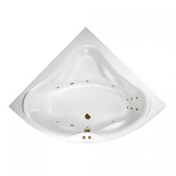 Ванна EXCELLENT Konsul 150x150 "LINE" (бронза). Фото 1