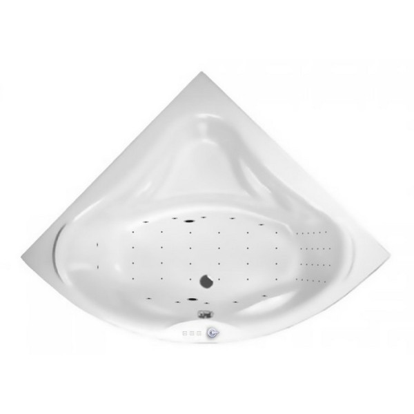 Ванна EXCELLENT Konsul 150x150 "NANO" (хром). Фото 1