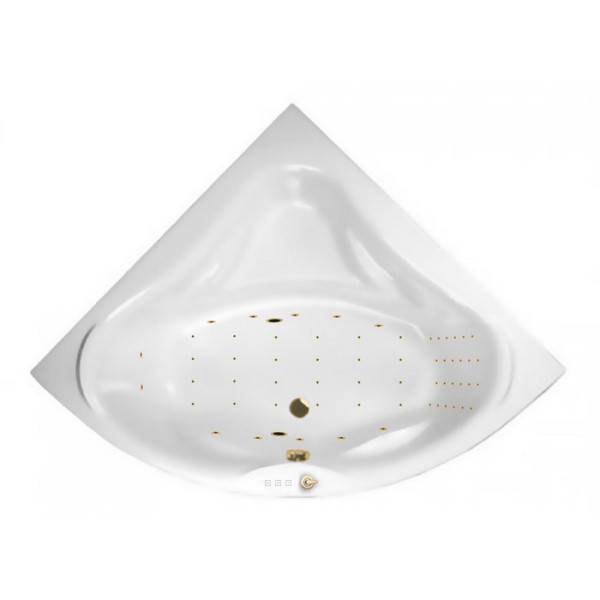 Ванна EXCELLENT Konsul 150x150 "NANO" (золото). Фото 1