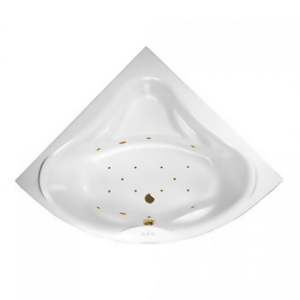 Ванна EXCELLENT Konsul 150x150 "RELAX" (золото). Фото 1